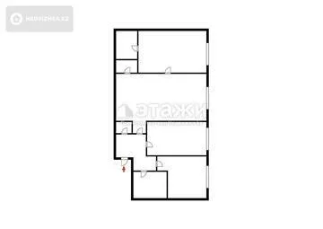 57 м², 3-комнатная квартира, этаж 1 из 5, 57 м², изображение - 17