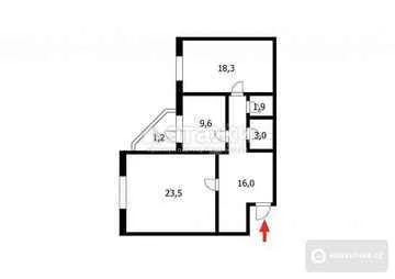 77 м², 2-комнатная квартира, этаж 1 из 5, 77 м², изображение - 17