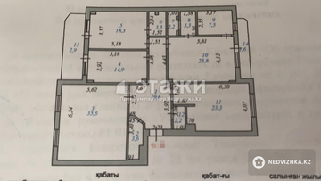 162.3 м², 4-комнатная квартира, этаж 1 из 10, 162 м², изображение - 36