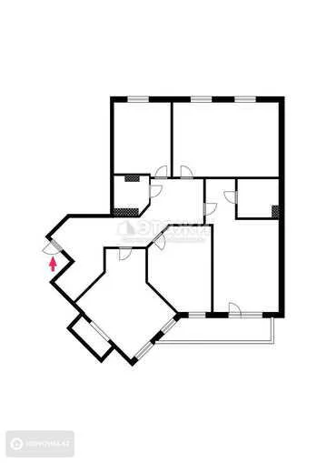 178.2 м², 4-комнатная квартира, этаж 3 из 8, 178 м², изображение - 37