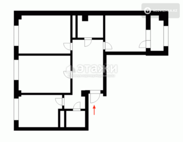 86.4 м², 3-комнатная квартира, этаж 10 из 16, 86 м², изображение - 17