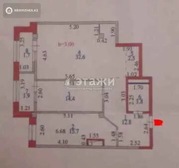88.32 м², 3-комнатная квартира, этаж 2 из 8, 88 м², изображение - 12