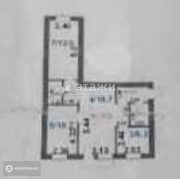 57 м², 3-комнатная квартира, этаж 3 из 4, 57 м², изображение - 11