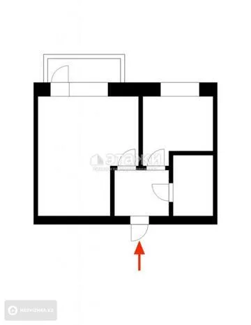 30.1 м², 1-комнатная квартира, этаж 5 из 5, 30 м², изображение - 5