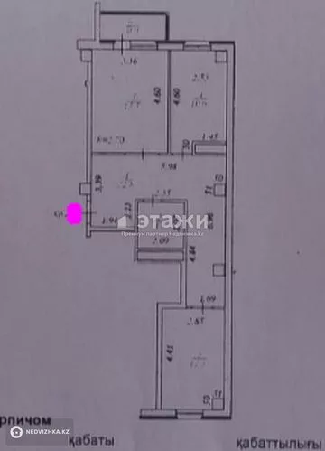 67 м², 2-комнатная квартира, этаж 12 из 12, 67 м², изображение - 18