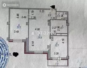 81 м², 2-комнатная квартира, этаж 13 из 15, 81 м², изображение - 21