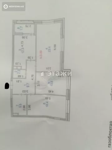 89.6 м², 3-комнатная квартира, этаж 2 из 7, 90 м², изображение - 28