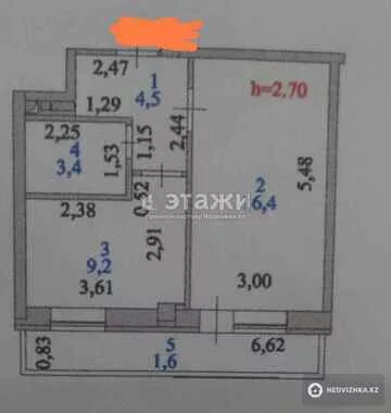 35 м², 1-комнатная квартира, этаж 9 из 10, 35 м², изображение - 8