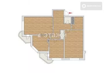 75 м², 3-комнатная квартира, этаж 18 из 25, 75 м², изображение - 33