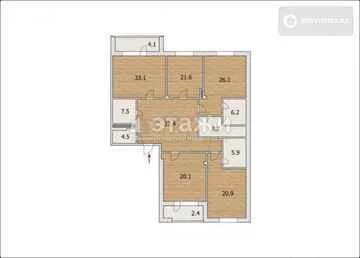 200 м², 4-комнатная квартира, этаж 4 из 6, 200 м², изображение - 23