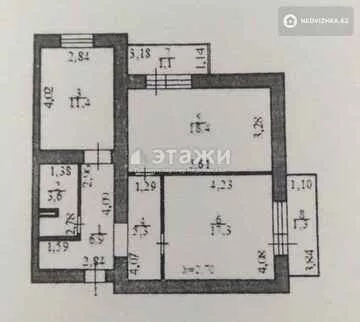 65.32 м², 2-комнатная квартира, этаж 4 из 5, 65 м², изображение - 17