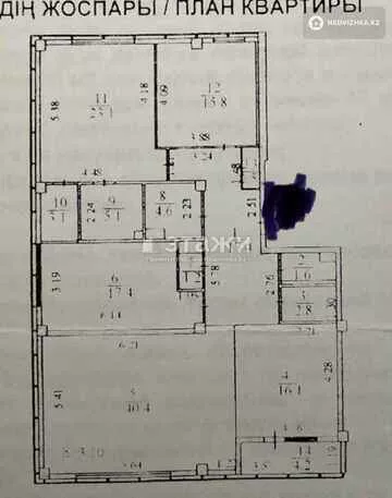 153.3 м², 4-комнатная квартира, этаж 18 из 30, 153 м², изображение - 6