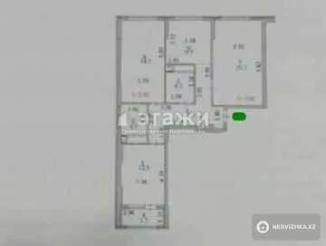 84.5 м², 3-комнатная квартира, этаж 10 из 12, 84 м², изображение - 18