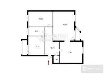 120 м², 3-комнатная квартира, этаж 2 из 5, 120 м², изображение - 24