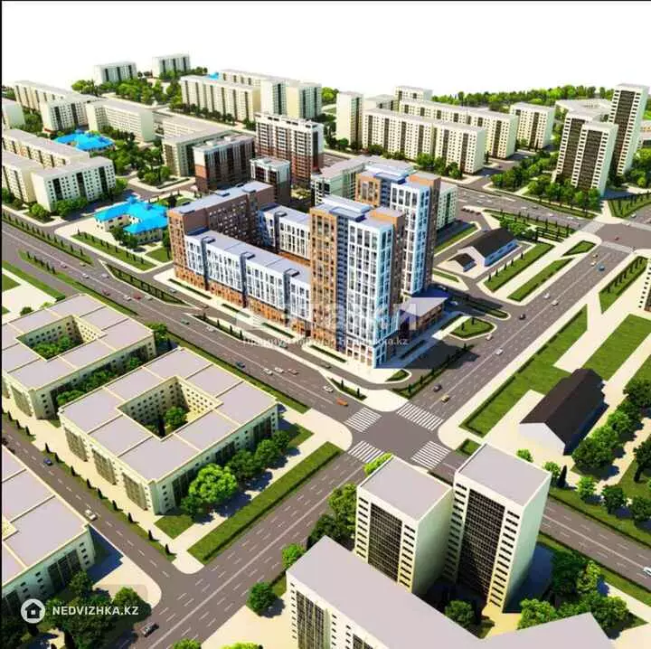 57.9 м², 2-комнатная квартира, этаж 3 из 13, 58 м², изображение - 1