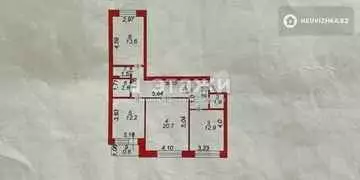 81 м², 3-комнатная квартира, этаж 7 из 10, 81 м², изображение - 24