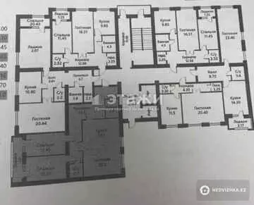 93 м², 3-комнатная квартира, этаж 7 из 11, 93 м², изображение - 14