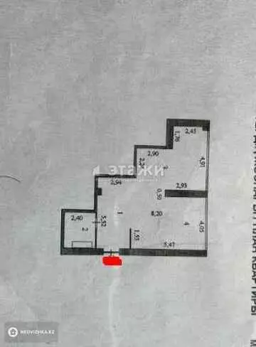 64.1 м², 2-комнатная квартира, этаж 6 из 37, 64 м², изображение - 20