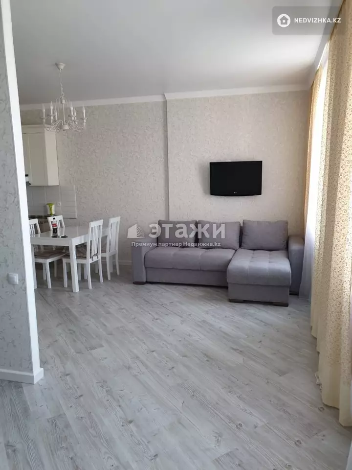 58 м², 1-комнатная квартира, этаж 8 из 10, 58 м², изображение - 1