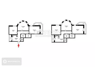 228 м², 5-комнатная квартира, этаж 10 из 11, 228 м², изображение - 45