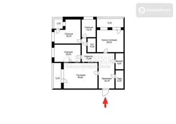 130 м², 4-комнатная квартира, этаж 8 из 12, 130 м², изображение - 33