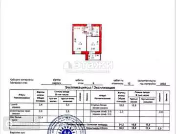 36.2 м², 1-комнатная квартира, этаж 6 из 12, 36 м², изображение - 5