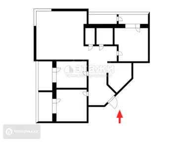 118 м², 3-комнатная квартира, этаж 1 из 16, 118 м², изображение - 4