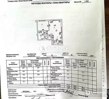 71.2 м², 2-комнатная квартира, этаж 12 из 24, 71 м², изображение - 40