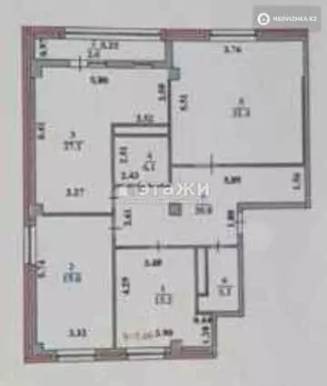 122.9 м², 3-комнатная квартира, этаж 2 из 5, 123 м², изображение - 8