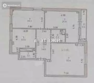 122.8 м², 3-комнатная квартира, этаж 4 из 5, 123 м², изображение - 8