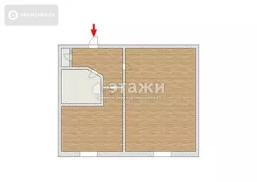 30 м², 1-комнатная квартира, этаж 5 из 5, 30 м², изображение - 6