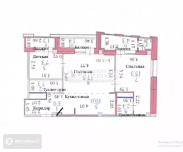 70 м², 3-комнатная квартира, этаж 5 из 9, 70 м², изображение - 20
