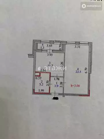 45 м², 1-комнатная квартира, этаж 3 из 9, 45 м², изображение - 9