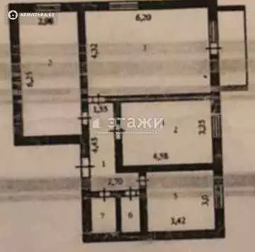 83.5 м², 3-комнатная квартира, этаж 4 из 5, 84 м², изображение - 19