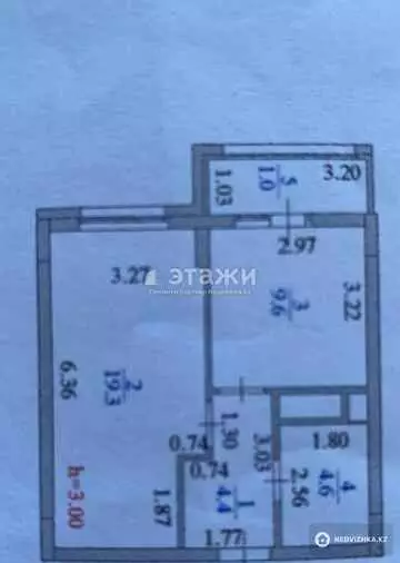 39 м², 1-комнатная квартира, этаж 2 из 9, 39 м², изображение - 8