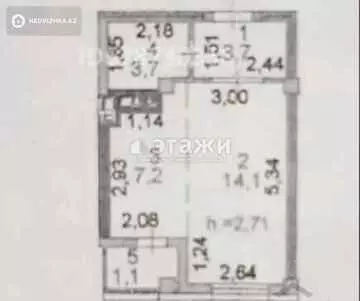 29.8 м², 1-комнатная квартира, этаж 2 из 9, 30 м², изображение - 8