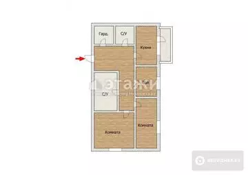 151.5 м², 4-комнатная квартира, этаж 11 из 16, 152 м², изображение - 22