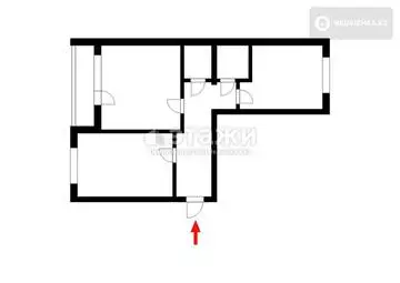 70 м², 2-комнатная квартира, этаж 9 из 9, 70 м², изображение - 12