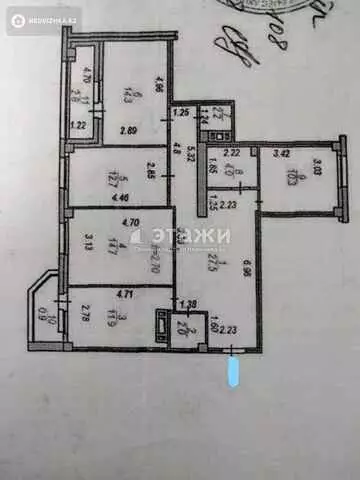 100 м², 4-комнатная квартира, этаж 8 из 9, 100 м², изображение - 15