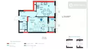 42.19 м², 1-комнатная квартира, этаж 20 из 22, 42 м², изображение - 8