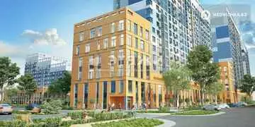 1-комнатная квартира, этаж 14 из 17, 35 м²
