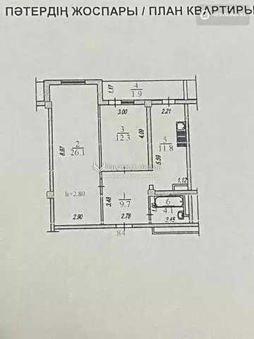 65.9 м², 2-комнатная квартира, этаж 7 из 10, 66 м², изображение - 12