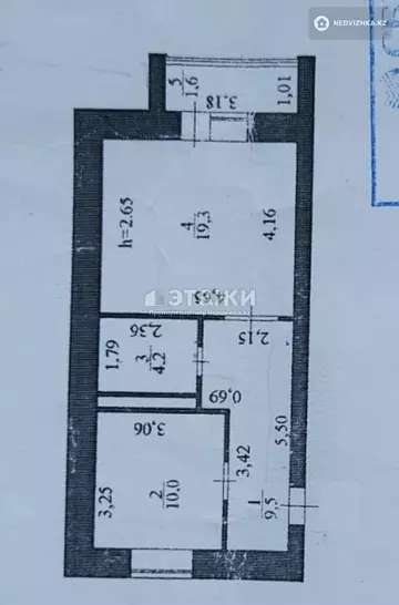 45 м², 1-комнатная квартира, этаж 2 из 9, 45 м², изображение - 11