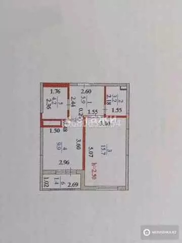 40.3 м², 1-комнатная квартира, этаж 3 из 6, 40 м², изображение - 4