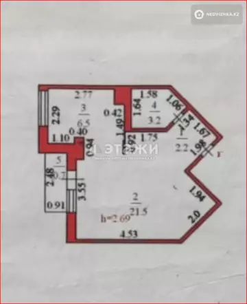 34.1 м², 1-комнатная квартира, этаж 8 из 10, 34 м², изображение - 10