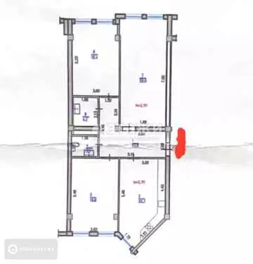 106 м², 3-комнатная квартира, этаж 2 из 10, 106 м², изображение - 38