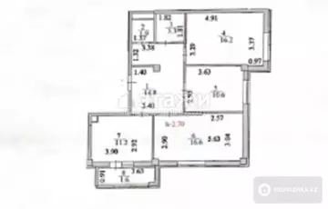 76.2 м², 3-комнатная квартира, этаж 10 из 12, 76 м², изображение - 0