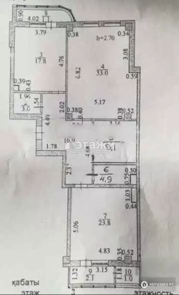 113 м², 3-комнатная квартира, этаж 3 из 17, 113 м², изображение - 16