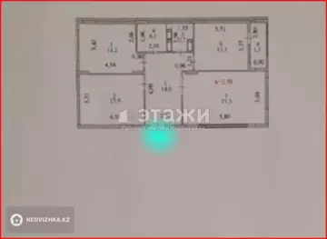 85.8 м², 3-комнатная квартира, этаж 4 из 17, 86 м², изображение - 0