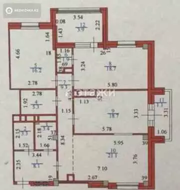 111 м², 3-комнатная квартира, этаж 2 из 9, 111 м², изображение - 5